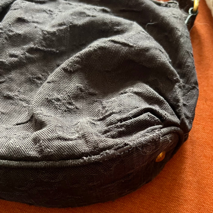 Louis Vuitton denim baggy shoulder bag