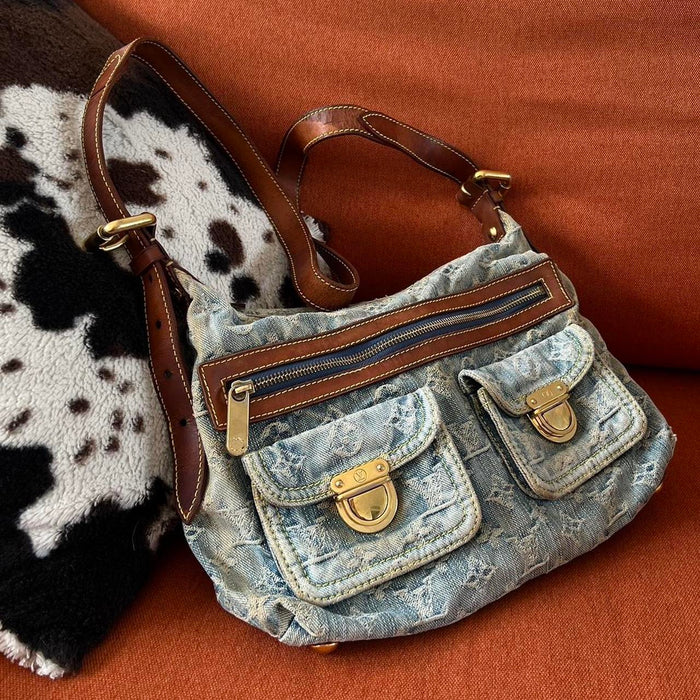 Louis Vuitton denim bag