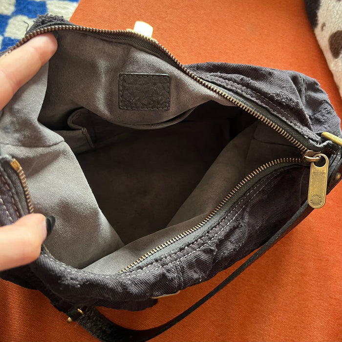 Louis Vuitton denim baggy shoulder bag