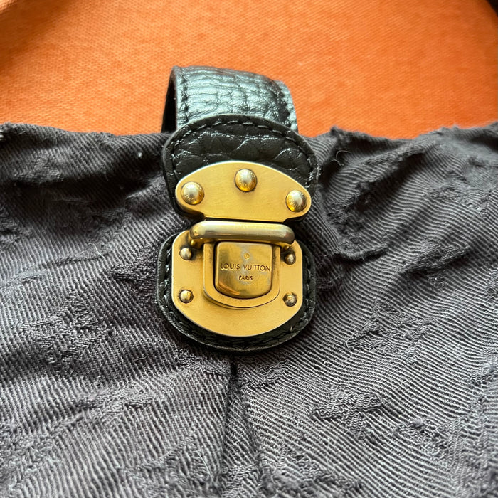 Louis Vuitton denim baggy shoulder bag