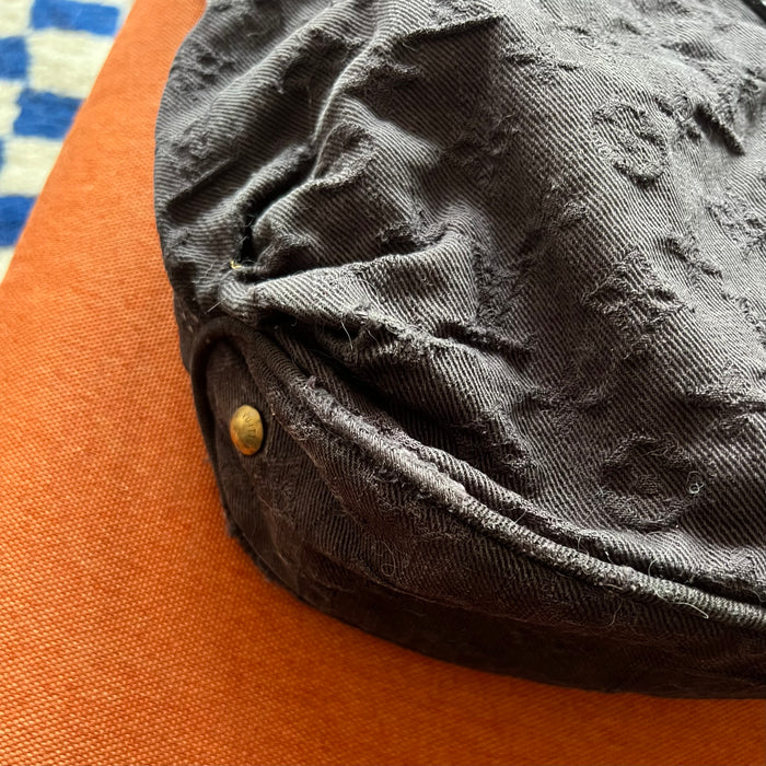 Louis Vuitton denim baggy shoulder bag