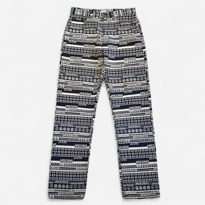 Moschino vintage monogram jeans
