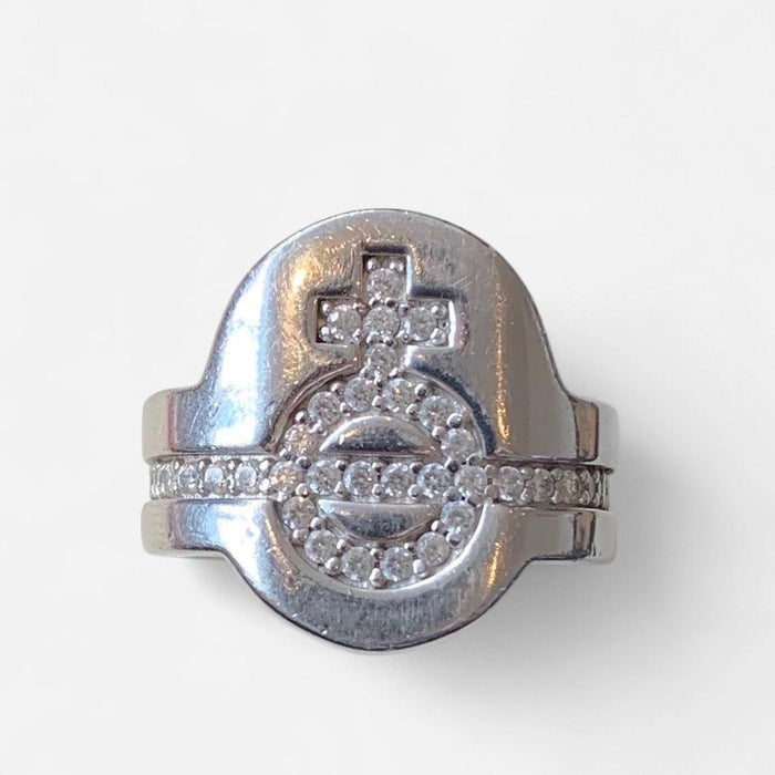 Vivienne Westwood crystal orb ring