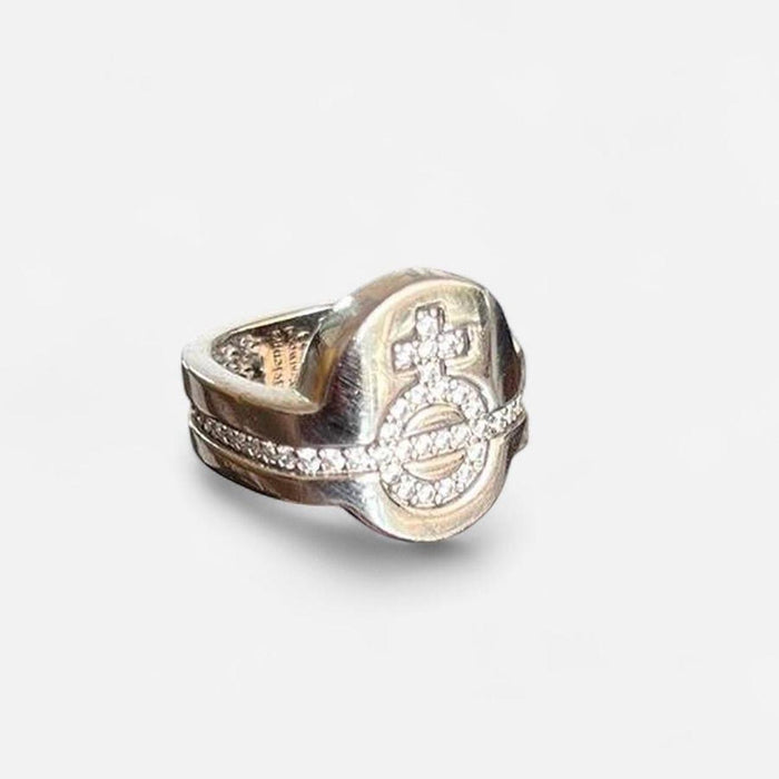 Vivienne Westwood crystal orb ring