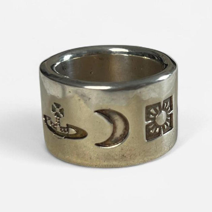 Vivienne Westwood vintage sterling silver symbol ring