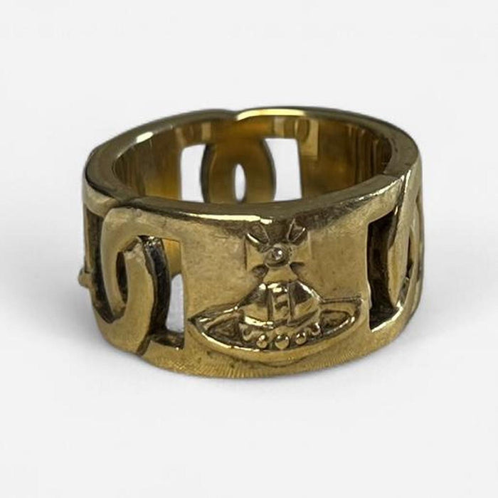 Vivienne Westwood gold chain ring