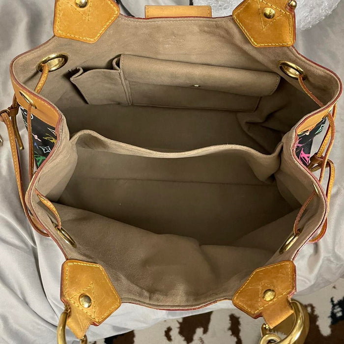 Louis Vuitton vintage black multicolour ursula shoulder bag