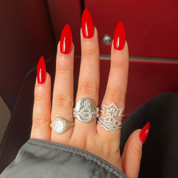 Vivienne Westwood crystal orb ring