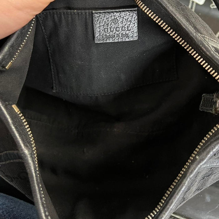 Gucci abbey black baguette