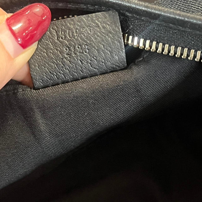 Gucci abbey shoulder bag in black