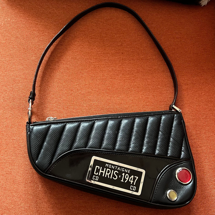 Dior Cadillac black saddle bag