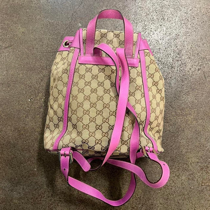 Gucci abbey pink backpack