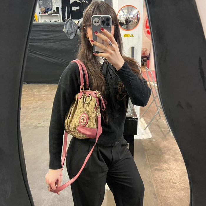 Gucci sukey pink bag