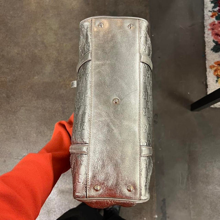 Gucci champagne Britt Boston bag