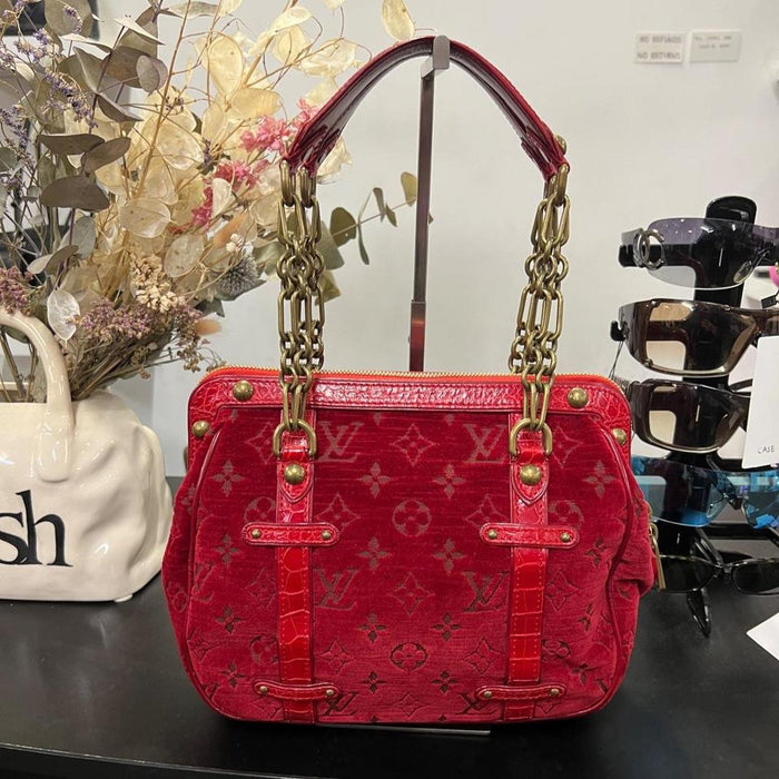 Louis Vuitton 2004 alligator Gracie PM bag