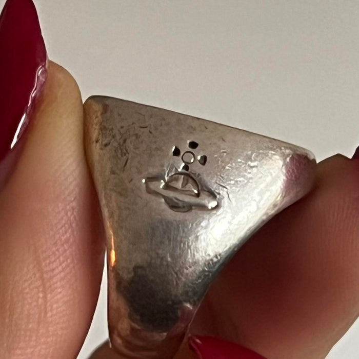 Vivienne Westwood vintage sterling silver signet ring