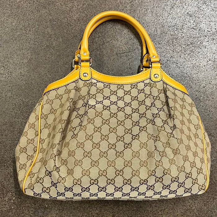 Gucci tan sukey bag
