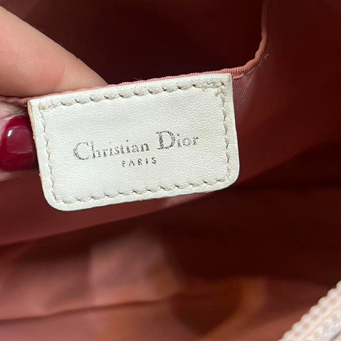 Christian Dior baby pink shoulder bag