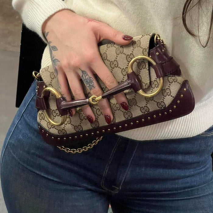 Gucci horsebit chain bag