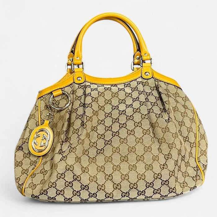 Gucci tan sukey bag