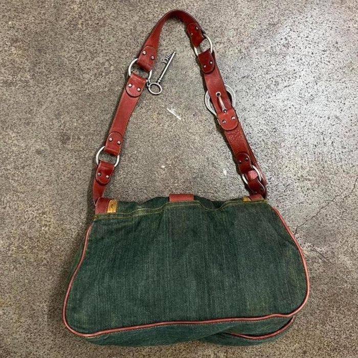 Christian Dior double gaucho bag