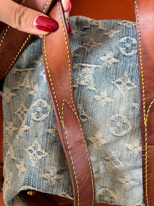 Louis Vuitton denim bag