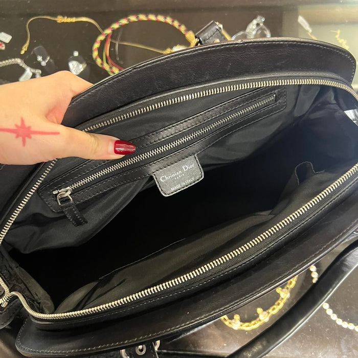 Christian Dior black shoulder bag