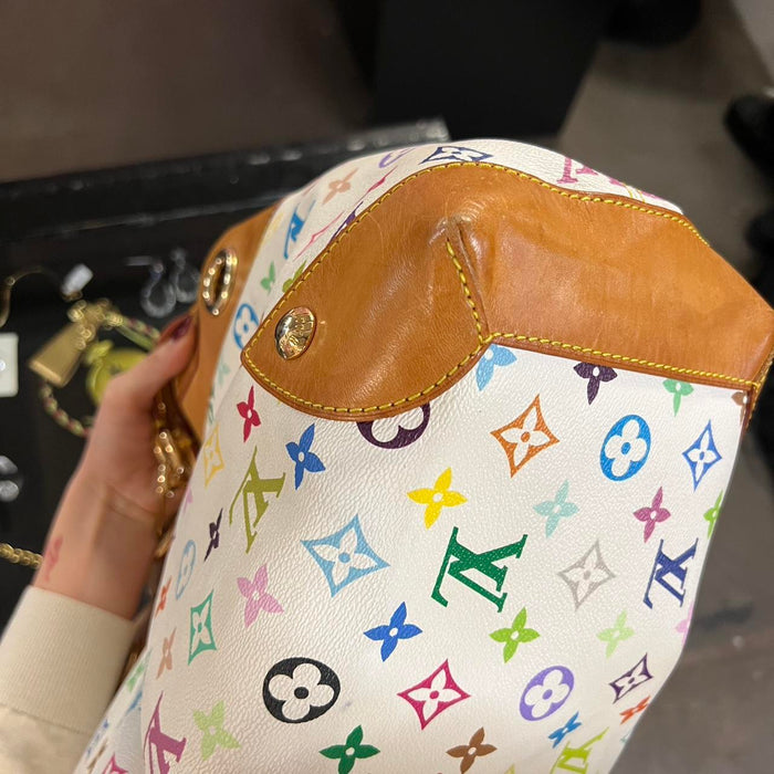 Louis Vuitton Murakami white Ursula bag