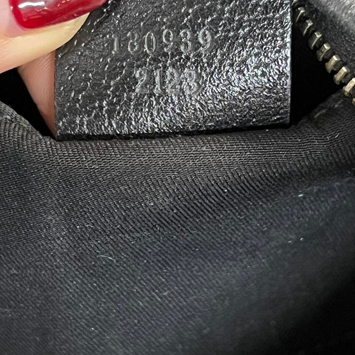 Gucci abbey black baguette