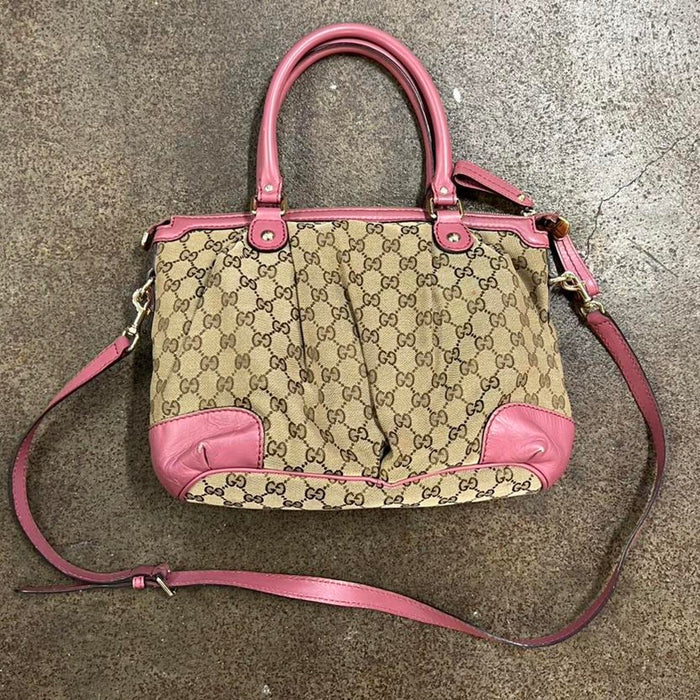 Gucci sukey pink bag