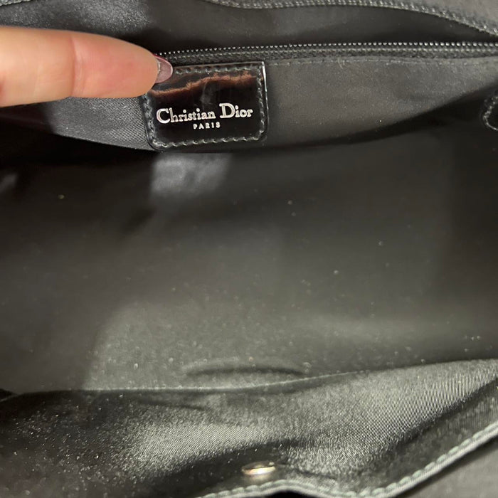 Christian Dior black Cadillac bag