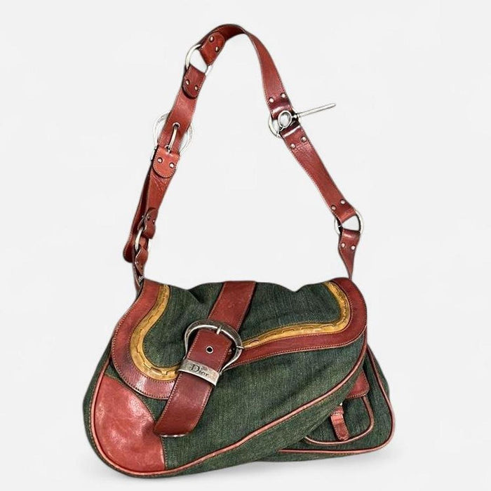 Christian Dior double gaucho bag