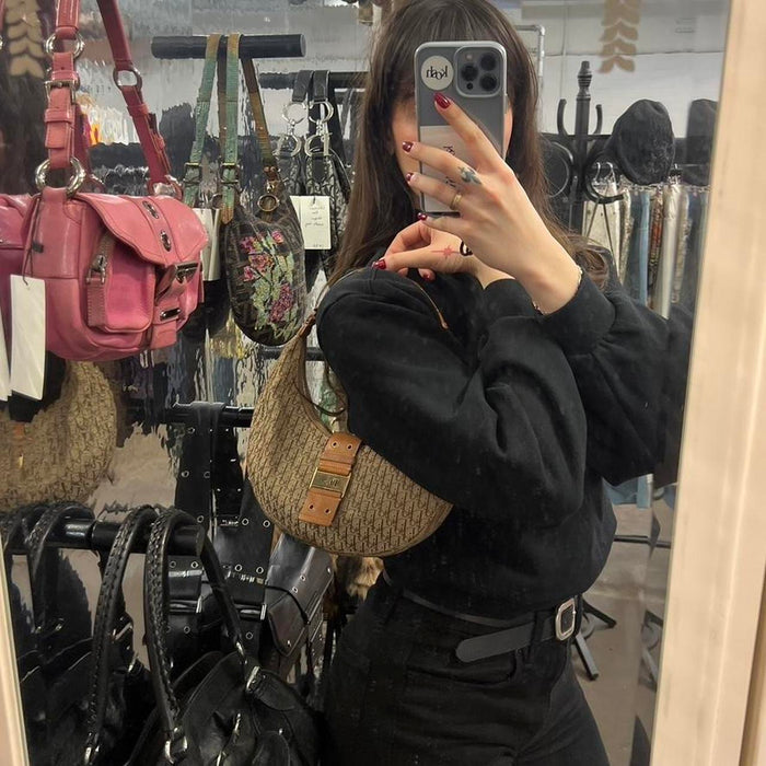 Christian Dior Columbus hobo shoulder bag