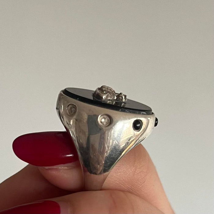 Vivienne Westwood vintage sterling silver signet ring