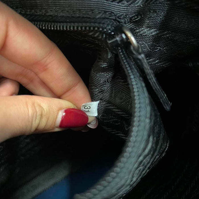 Prada suede hobo bag