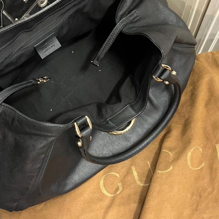 Gucci abbey black shoulder bag