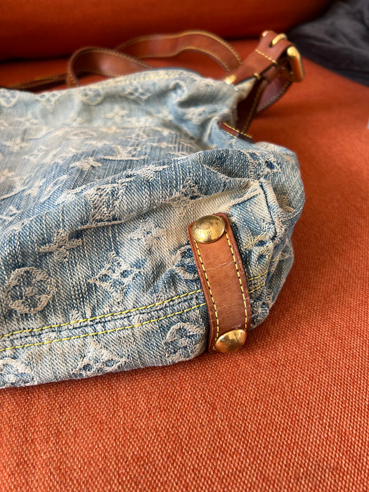 Louis Vuitton denim bag