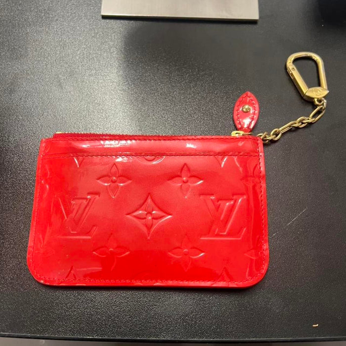 Louis Vuitton coral pochette key chain