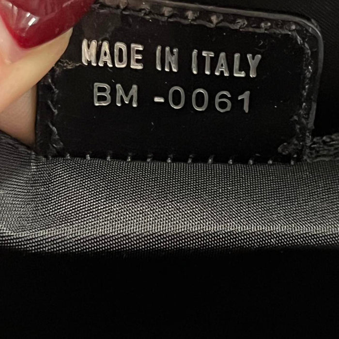 Christian Dior black Cadillac bag