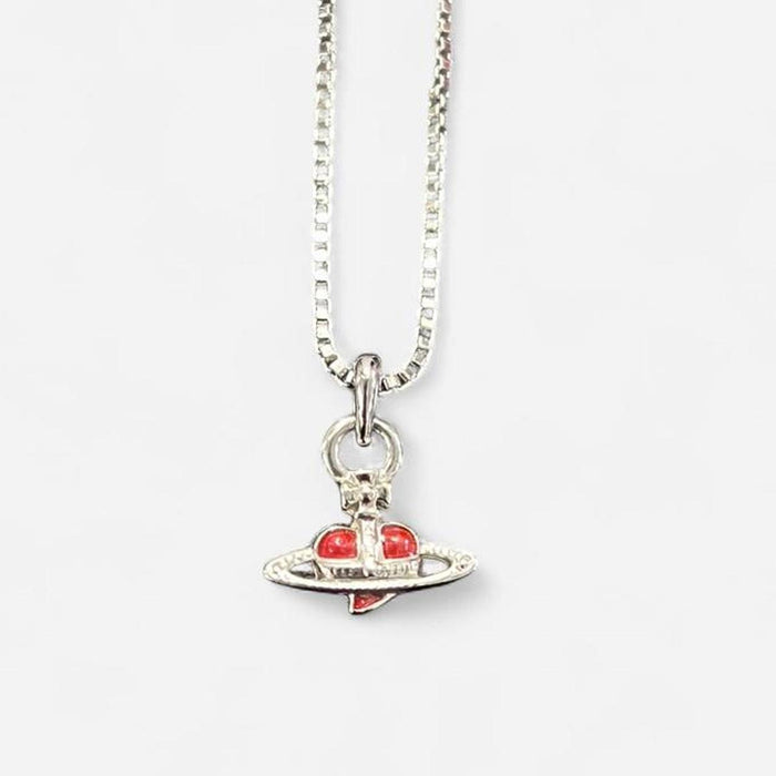 Vivienne Westwood nano heart orb necklace