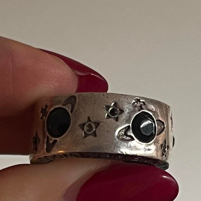 Vivienne Westwood vintage moon and stars ring