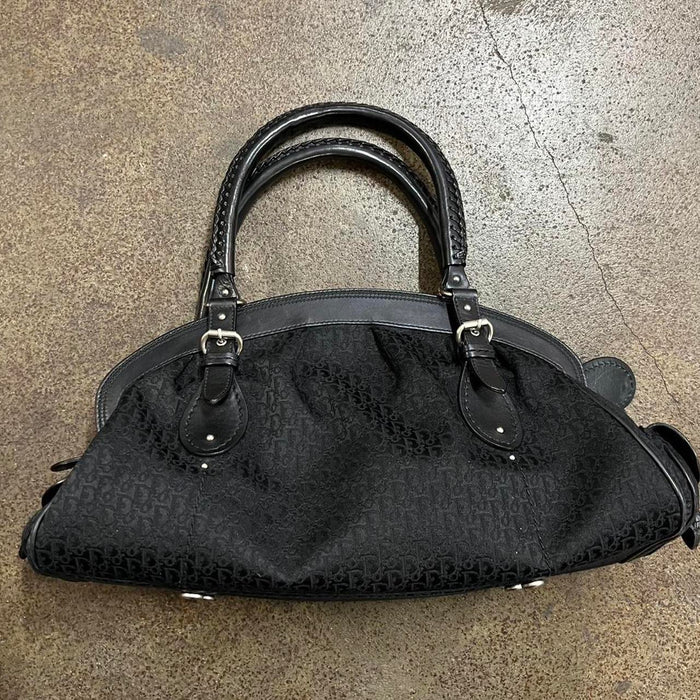 Christian Dior black shoulder bag