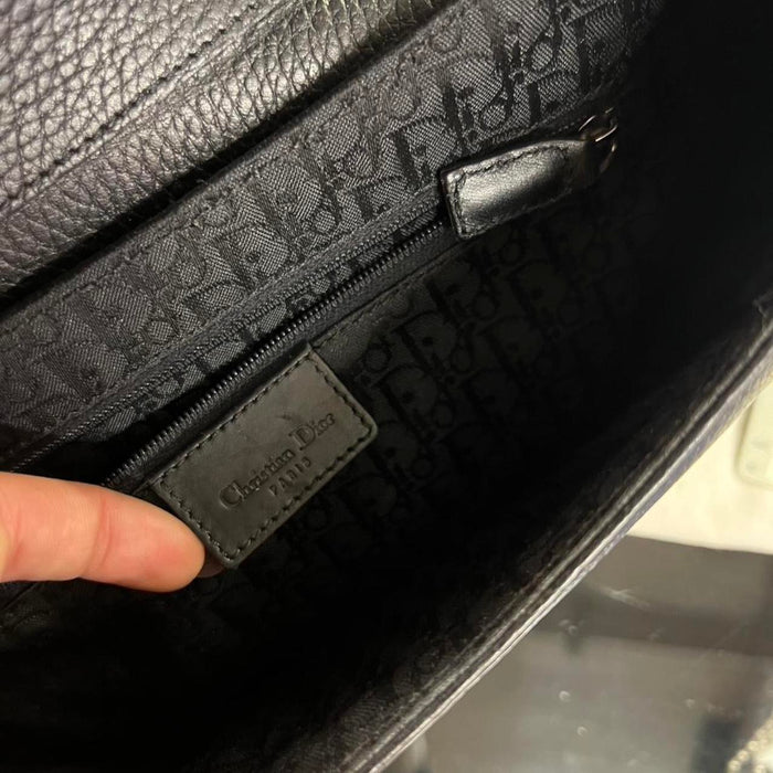 Christian Dior black Columbus bag