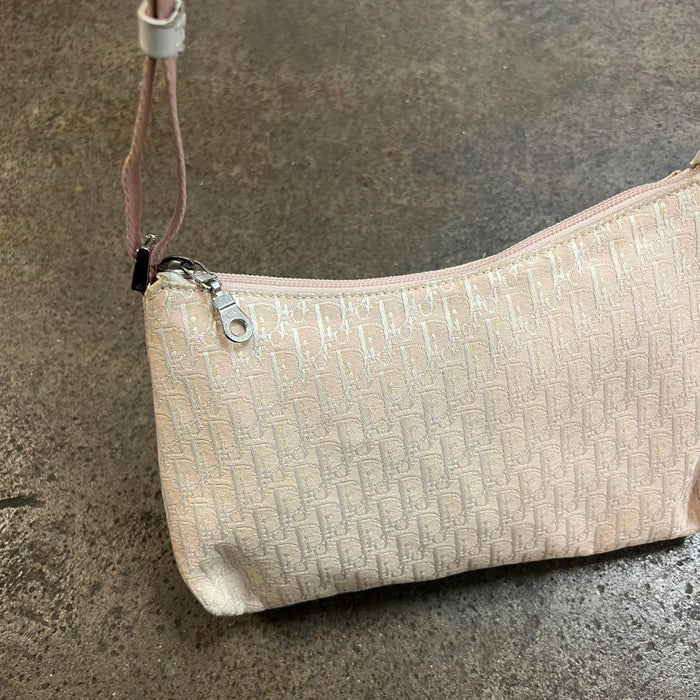 Christian Dior baby pink shoulder bag