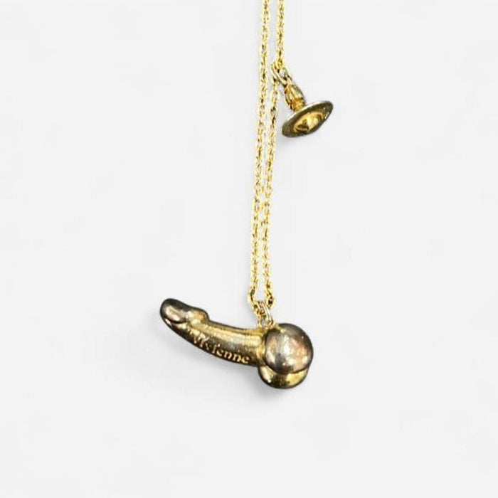 Vivienne Westwood gold penis necklace