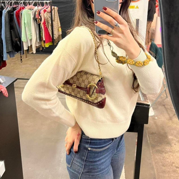 Gucci horsebit chain bag