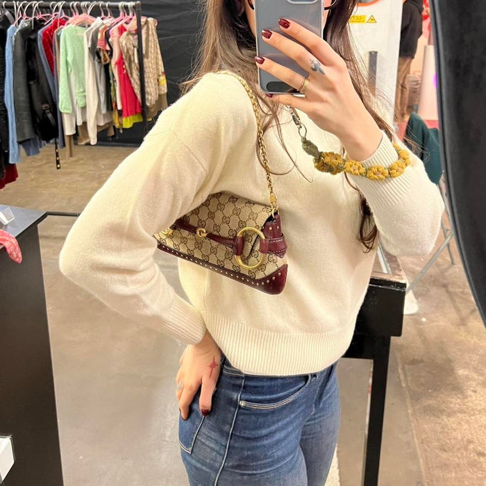 Gucci horsebit chain bag