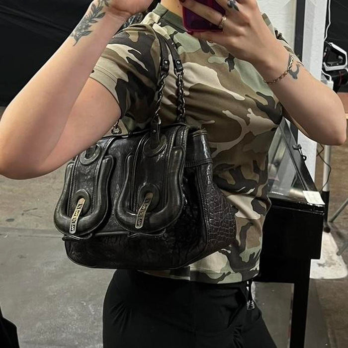 Fendi brown B bag