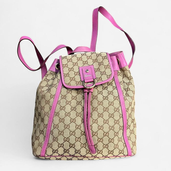 Gucci abbey pink backpack