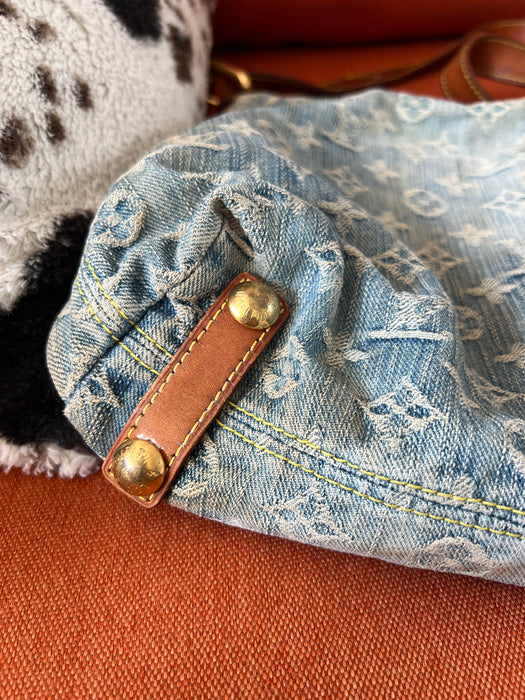 Louis Vuitton denim bag